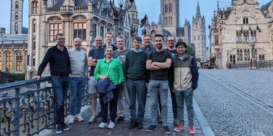 ACE development & engineering Gent op culinaire ontdekking - teamfoto